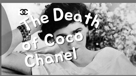 coco chanel morte|coco chanel obituary.